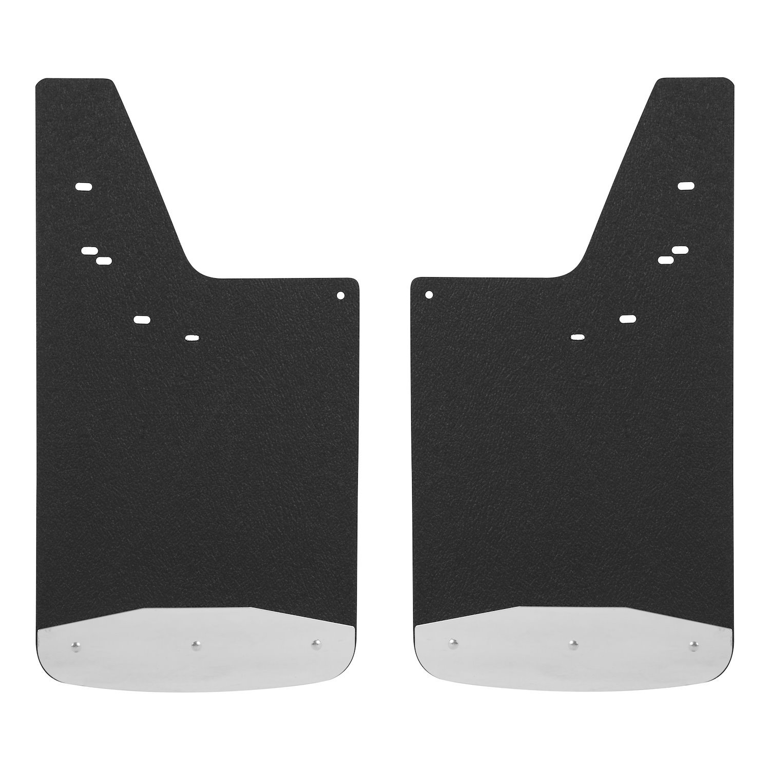 251523 Front or Rear 12 in. x 23 in. Textured Rubber Mud Guards Fits Select Ford F-150