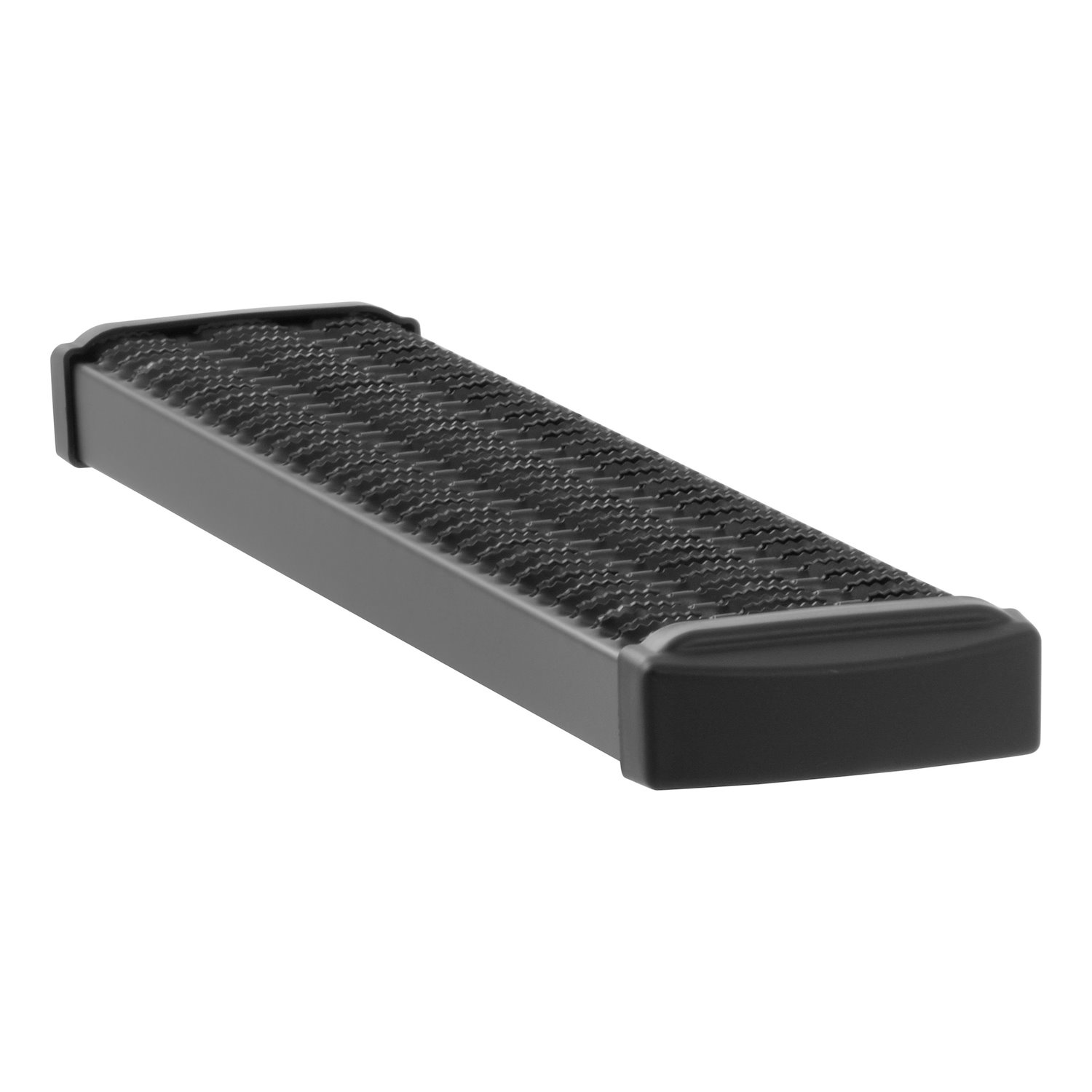 415236 Grip Step 7 in. x 36 in. Black Aluminum Running Board, Without Brackets