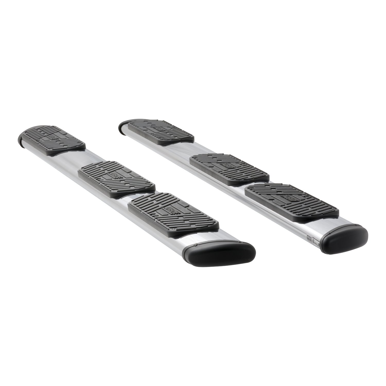 477113-400717 Regal 7 Polished Stainless 113 in. Oval W2W Steps Fits Select Chevy Silverado, GMC Sierra