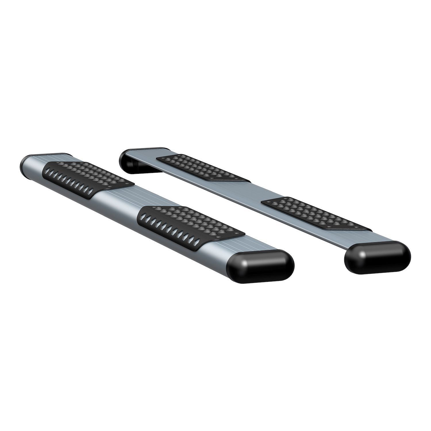 583060 O-Mega II 6 in. x 60 in. Silver Aluminum Side Steps, Without Brackets