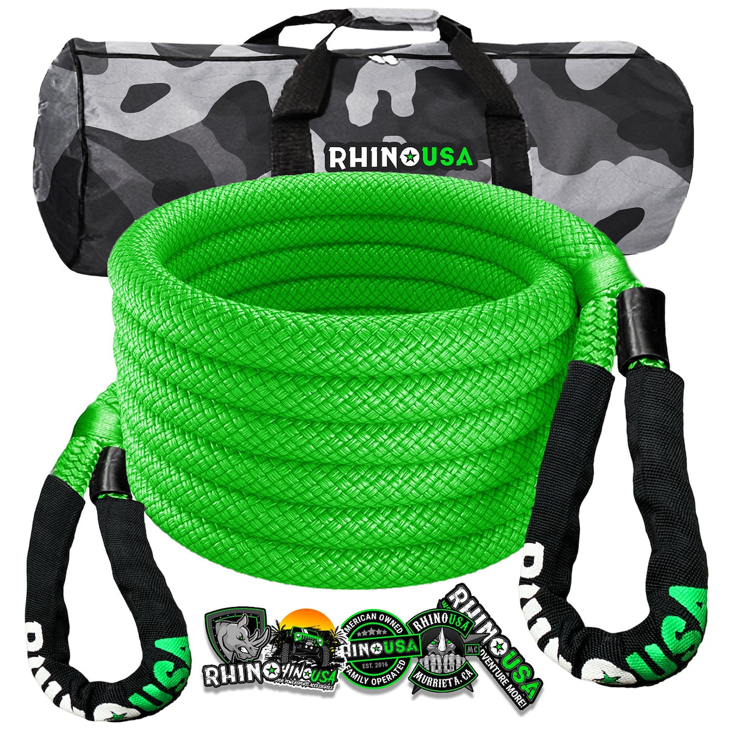 KROPE-58X20-GRN Kinetic Energy Recovery Rope [5/8 in. x 20 ft., Green]