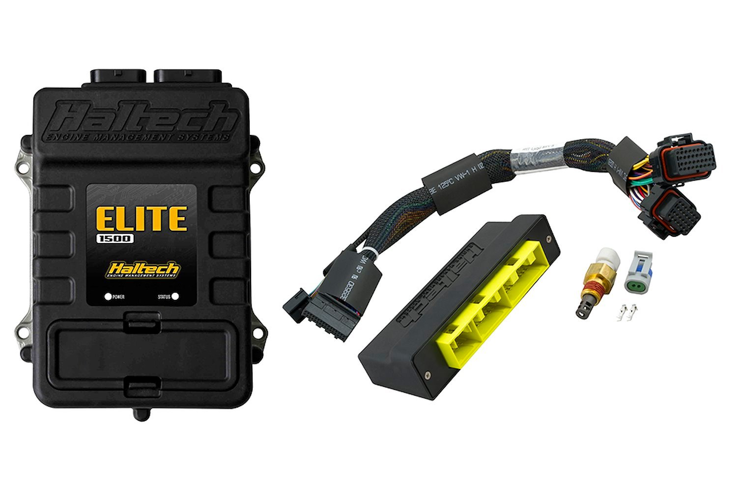 HT-150942 Elite 1500 Plug-and-Play Adaptor Harness ECU Kit, Mitsubishi VR4 & Eclipse 1G