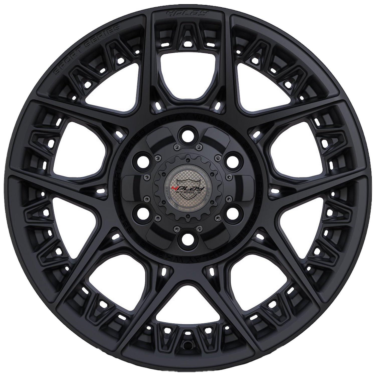 4Play S50 Satin Black Wheel Size: 20