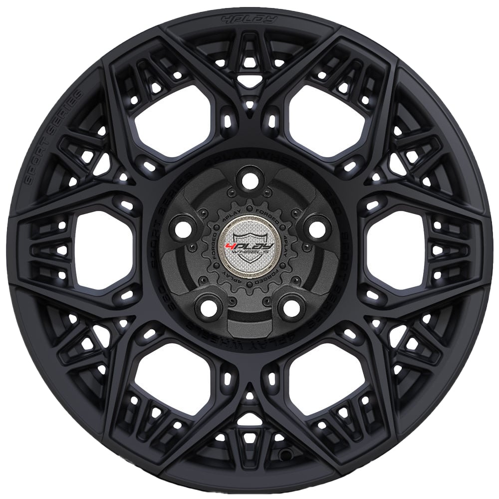 4Play S60 Satin Black Wheel Size: 20