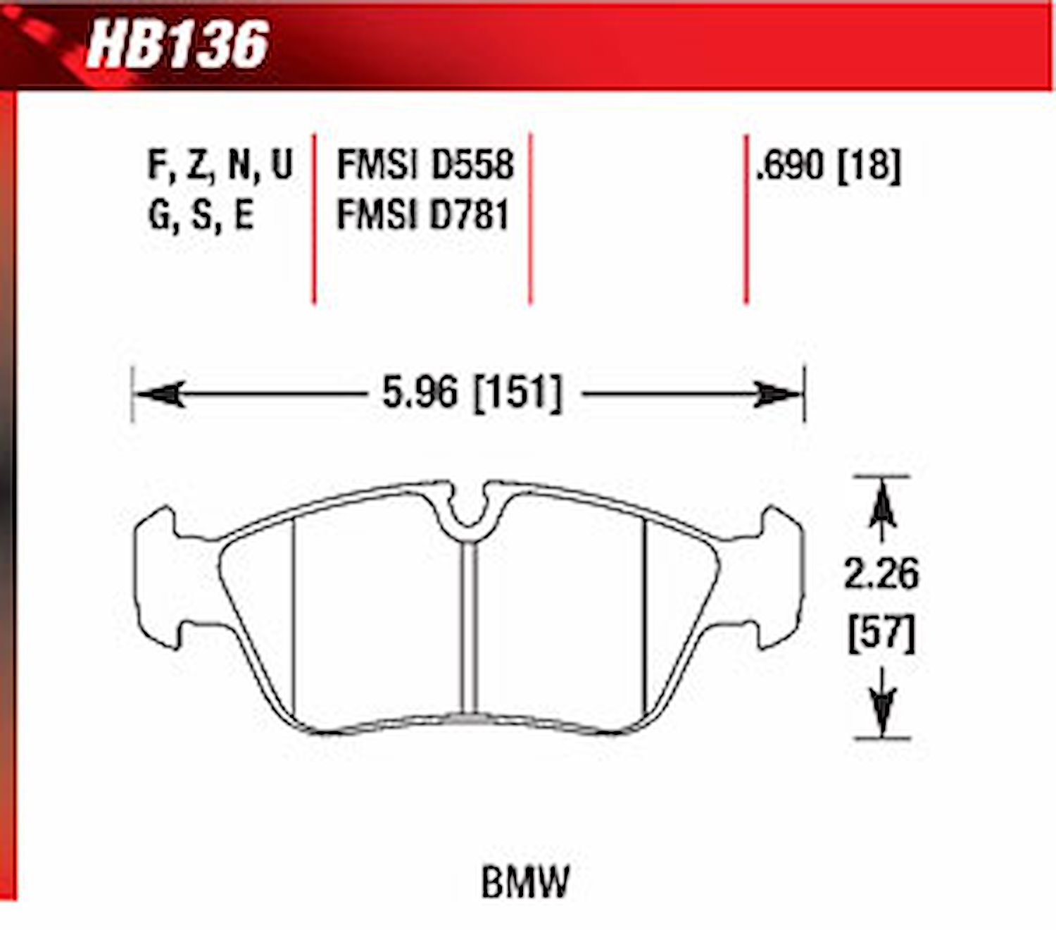 Blue 9012 Disk Brake Pads BMW