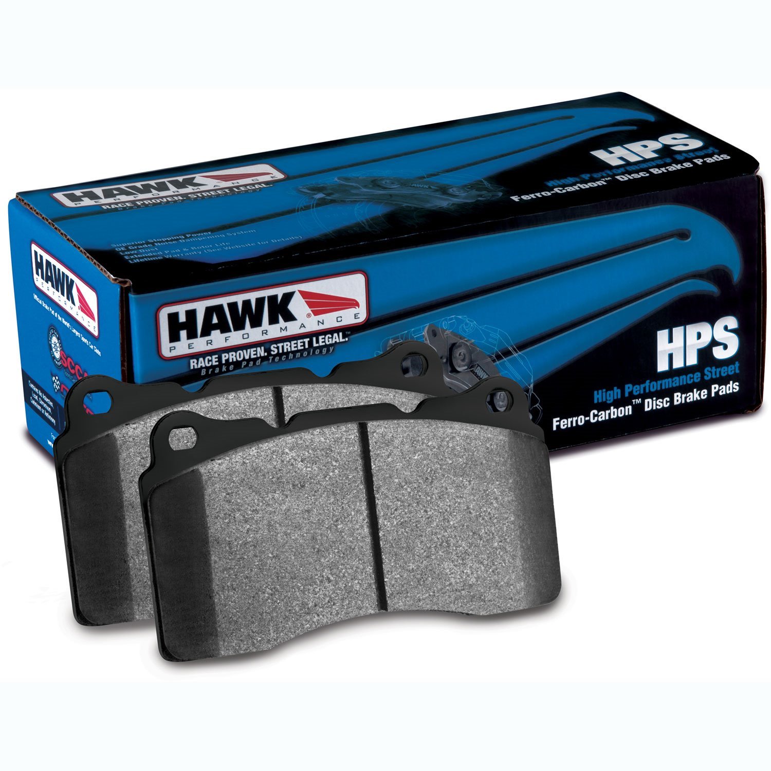 Hawk High Performance Front Brake Pads Fits: 2002-11 Outback