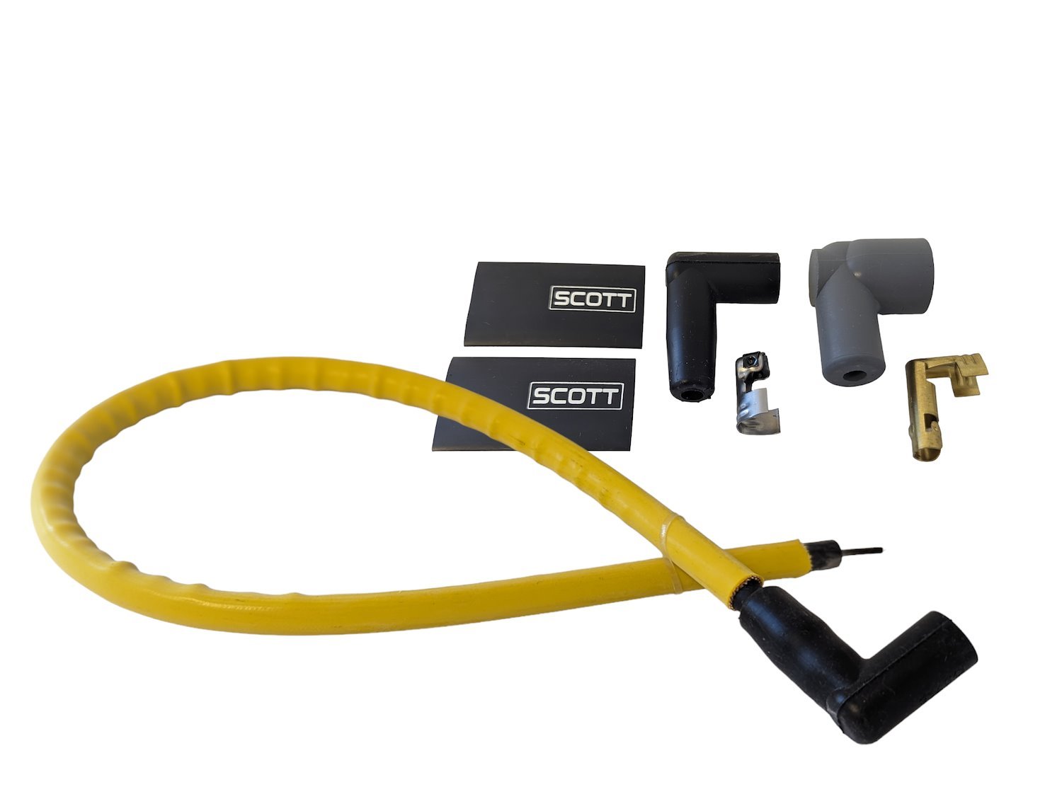 SPW300-CW36-7 36 in. Super Mag Fiberglass-Oversleeved Coil Wire Kit [Yellow]
