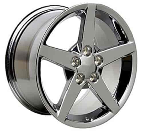Corvette C6 Style Wheel Size: 19" x 10" Bolt Pattern: 5 x 120.7 Rear Spacing: 8.18" Offset: +68mm