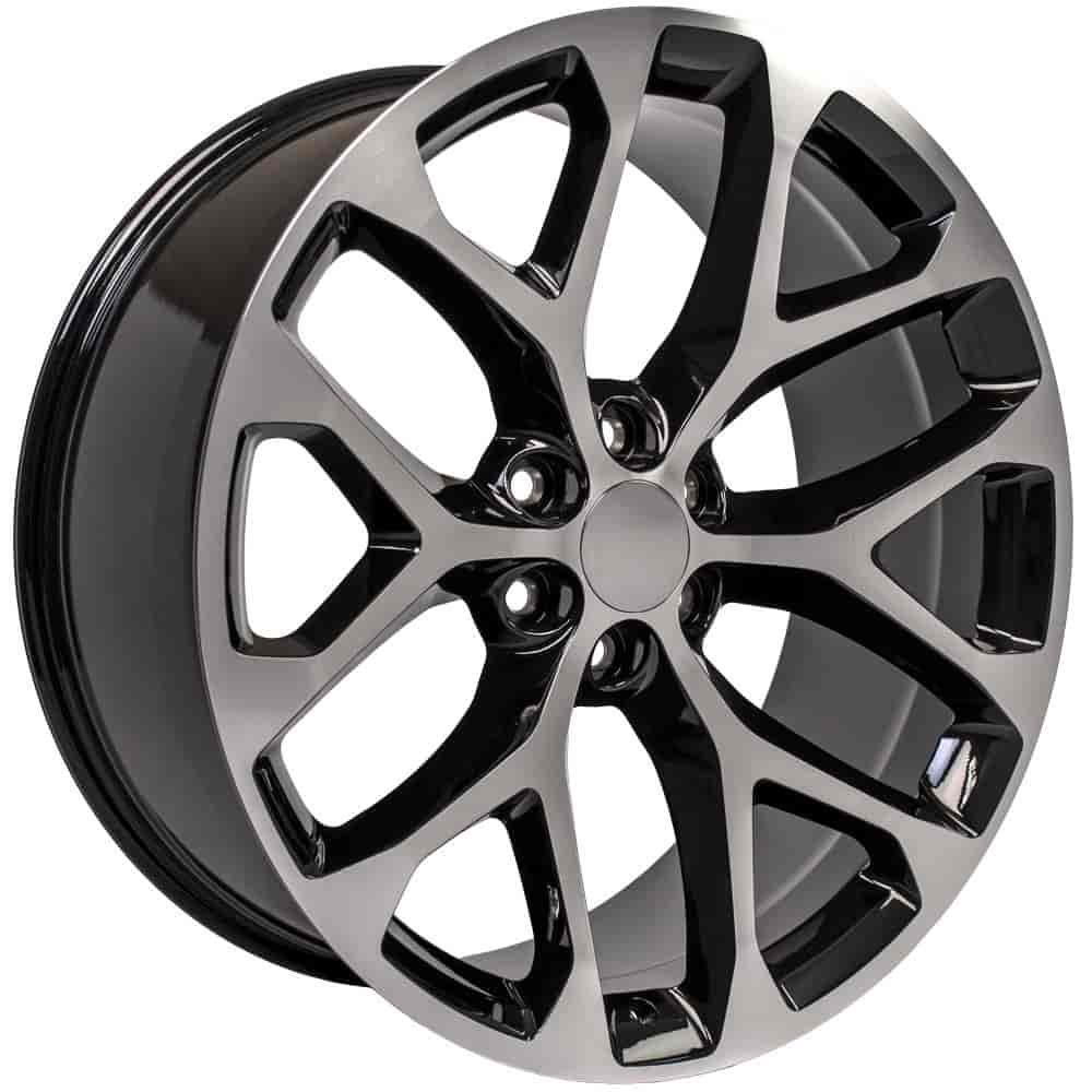 Silverado CV98 Snowflake-Style Wheel Size: 26" x 10"