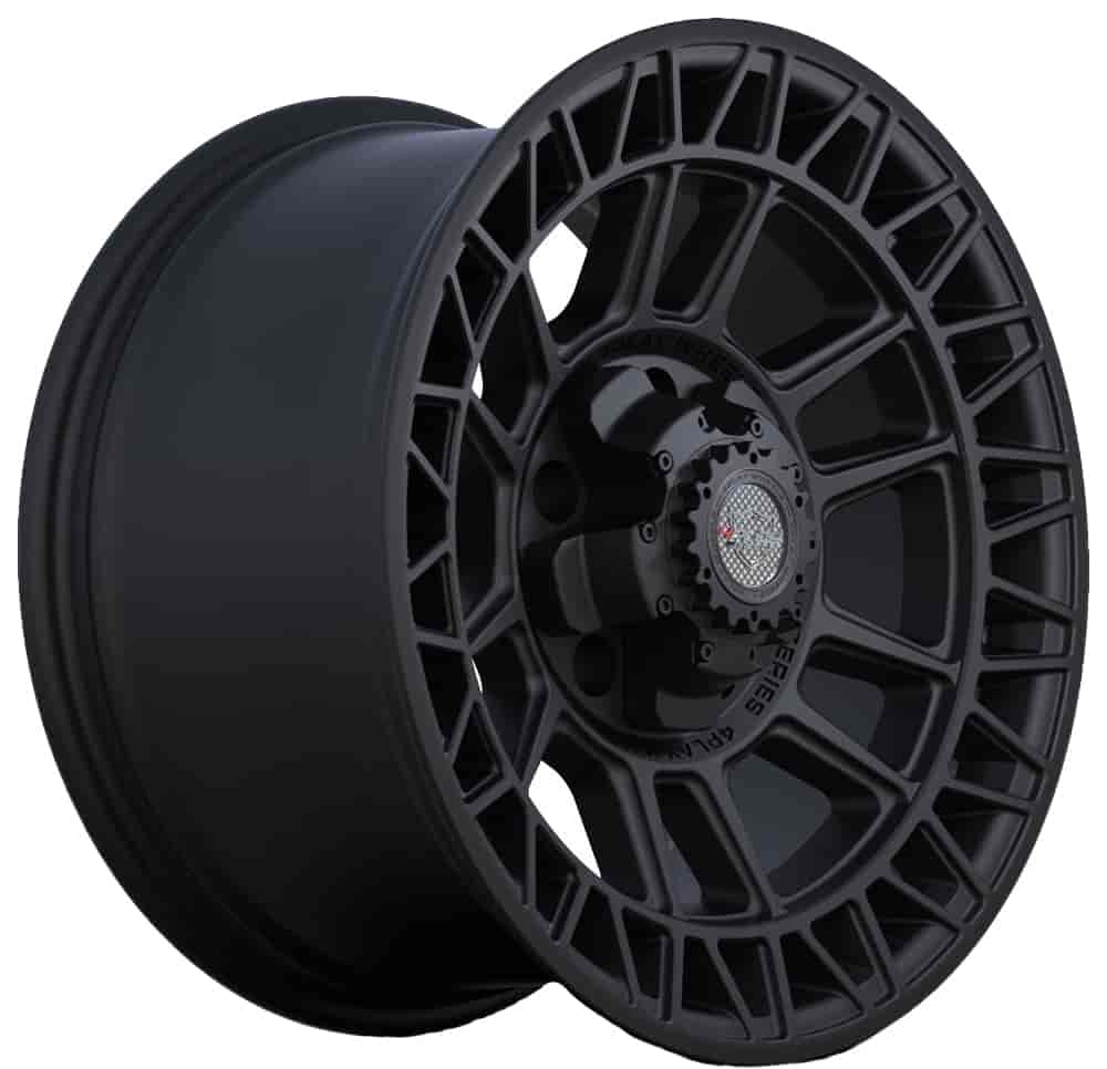 4Play S12 Satin Black Wheel Size: 18" x 9"