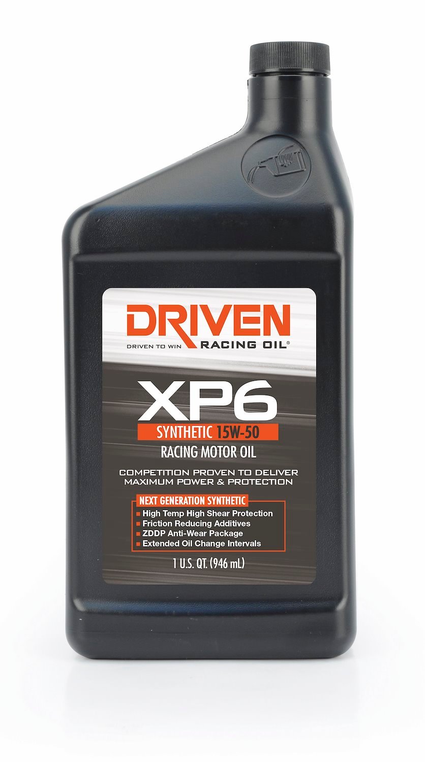 XP6 15W-50 Synthetic Racing Oil 1 Quart Bottle