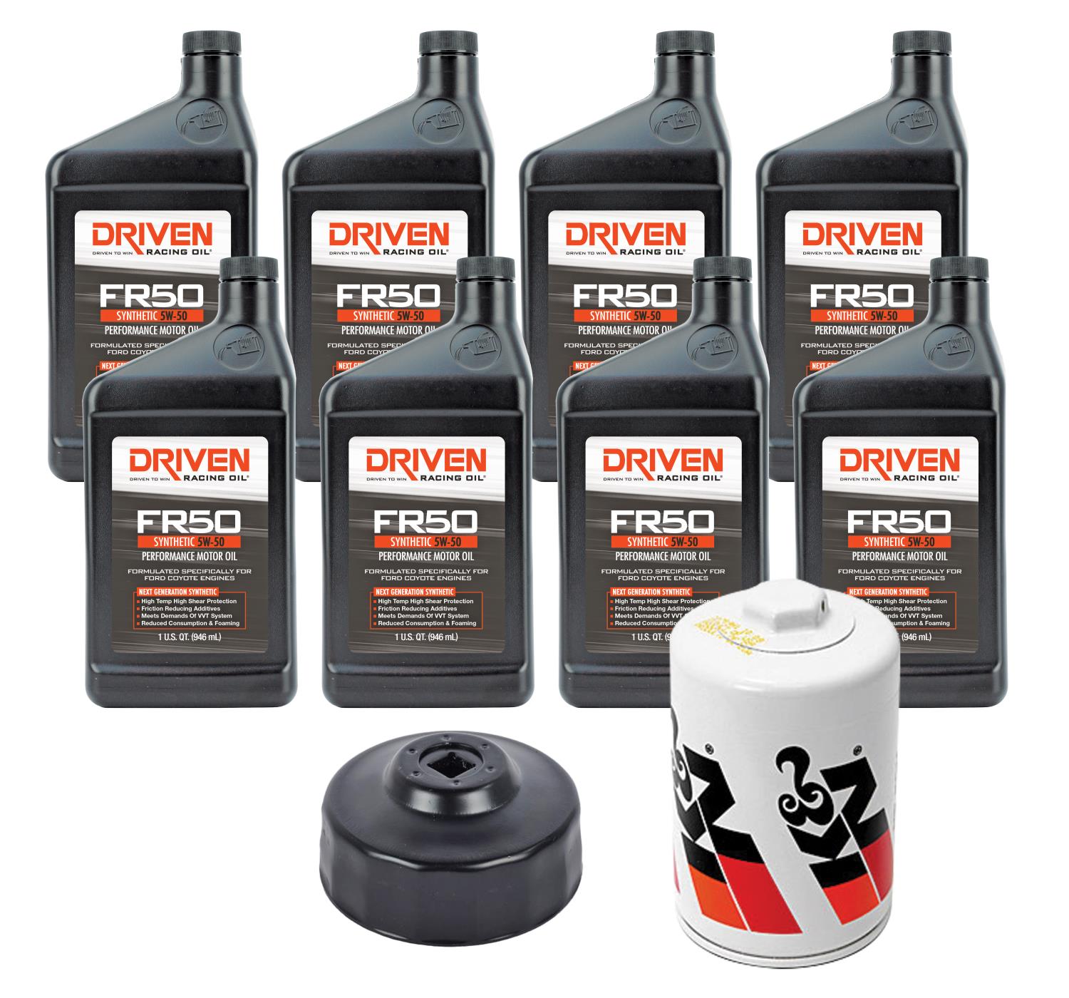 FR50 5W-50 Synthetic Oil Change Kit 2011-Up Ford