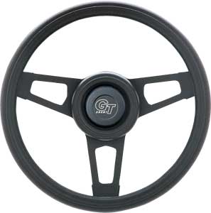 Challenger Steering Wheels Matte Black 3-Spoke Design