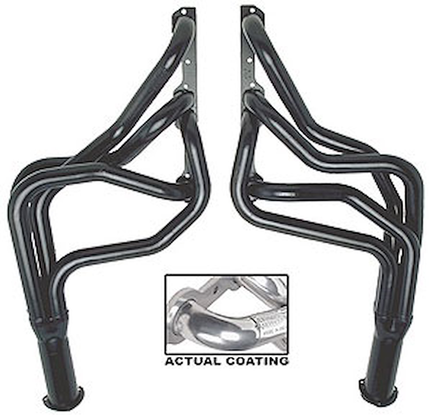Standard Duty HTC Coated Full-Length Headers 1964-73 Chevy Chevelle 283-400