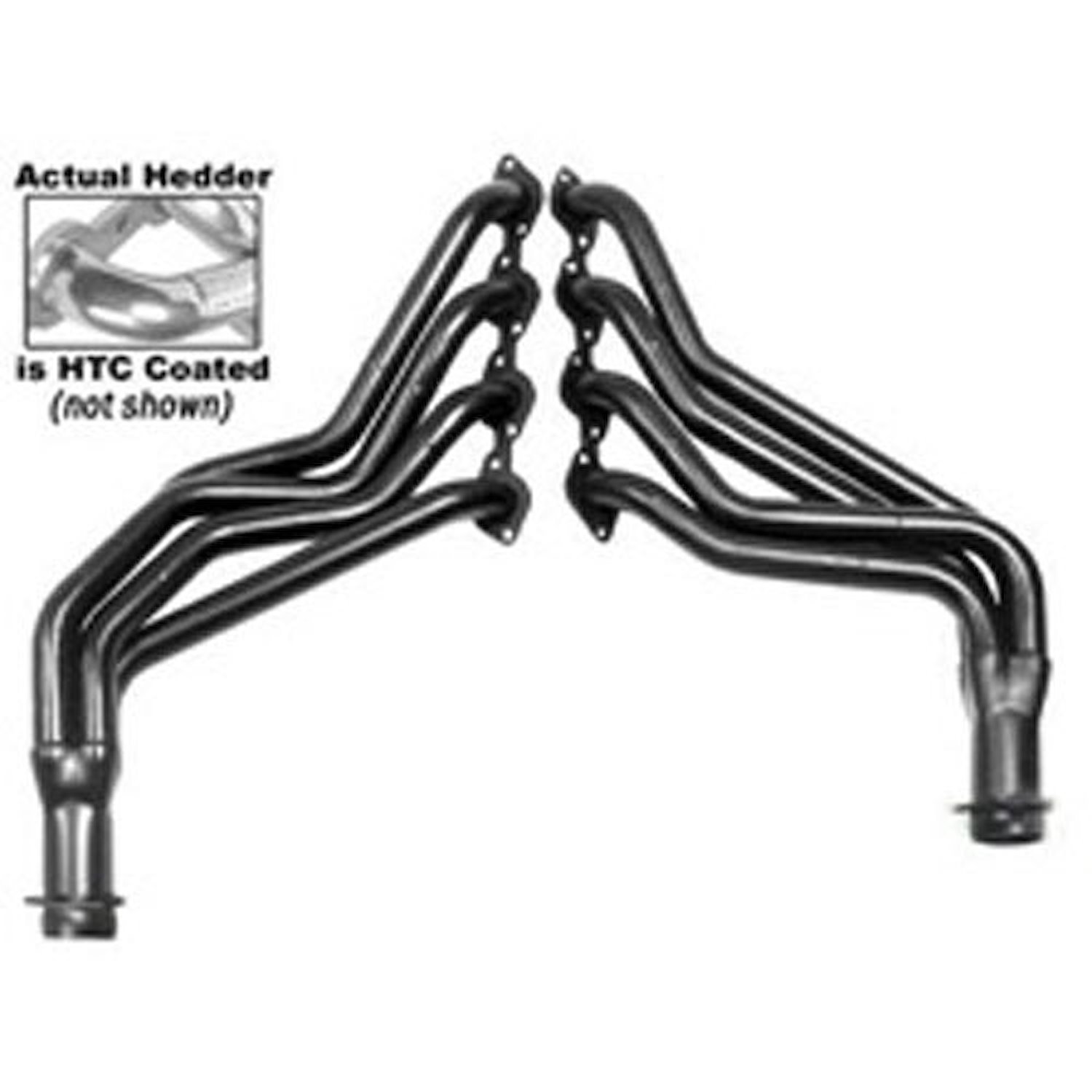 Standard Duty HTC Coated Full-Length Headers 1975-95 Chevy