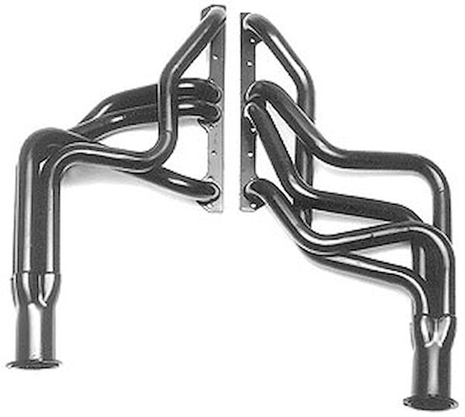 Standard Duty Uncoated Full Length Headers 1964-77 Chevelle,