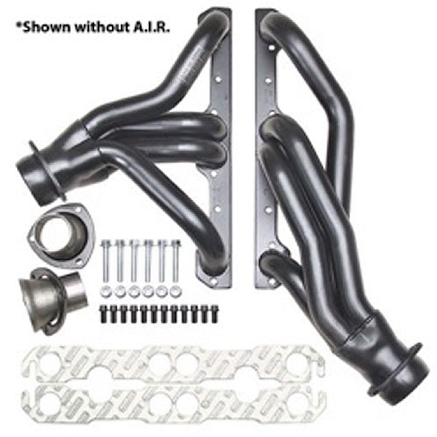 Standard Duty Uncoated Shorty Headers for 1967-87 Camaro,