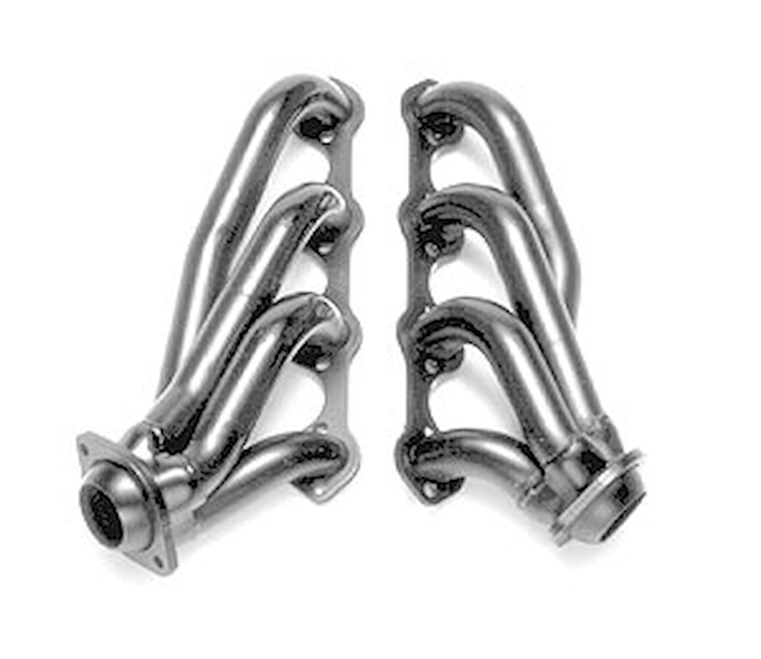 Standard Duty Uncoated Shorty Headers for 1986-93 Ford Mustang 5.0L