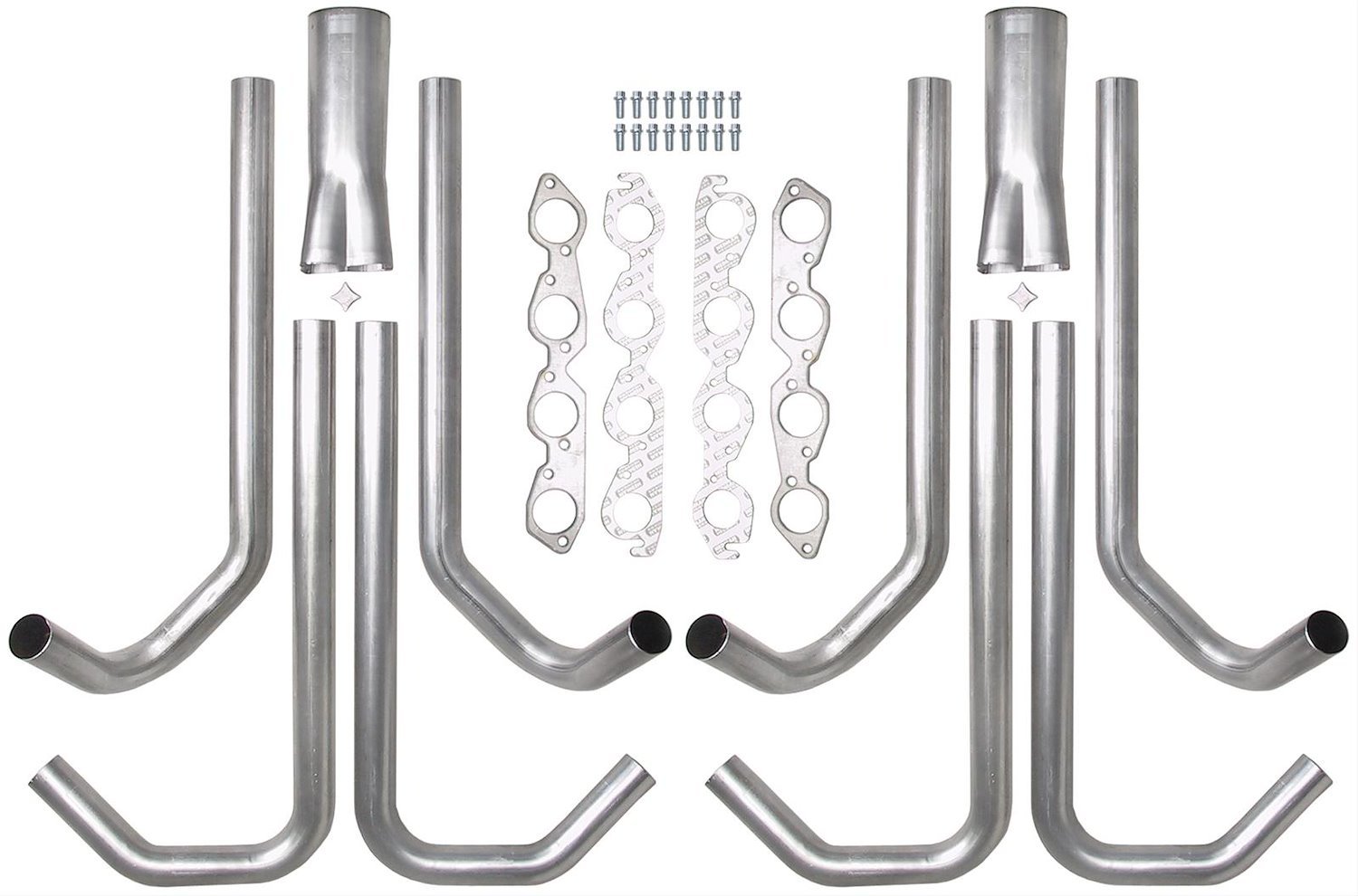 Truck Pull Headers Chevy 302-350 Spread Port