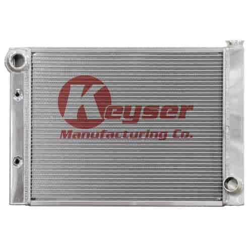 19 in. x 24 in. High-Performance Single Pass Radiator w/Oil Cooler - GM