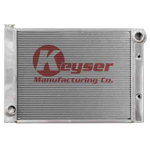 16 in. x 27-1/2 in. Single Pass Radiator w/Oil Cooler - Ford