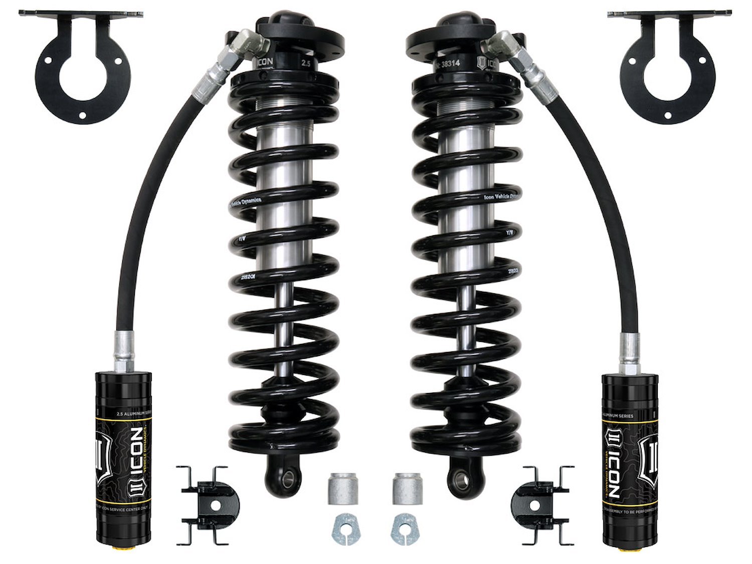 2005-UP FORD SUPER DUTY 4WD 2.5-3 in. LIFT 2.5 VS REMOTE RESERVOIR BOLT IN COILOVER CONVERSION KIT