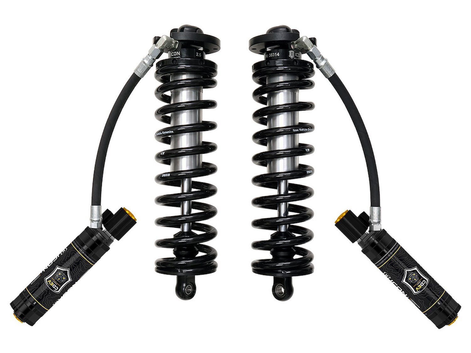2017-UP FORD SUPER DUTY 4WD 4-5.5 in. 2.5 VS REMOTE RESERVOIR CDEV BOLT IN COILOVER CONVERSION KIT
