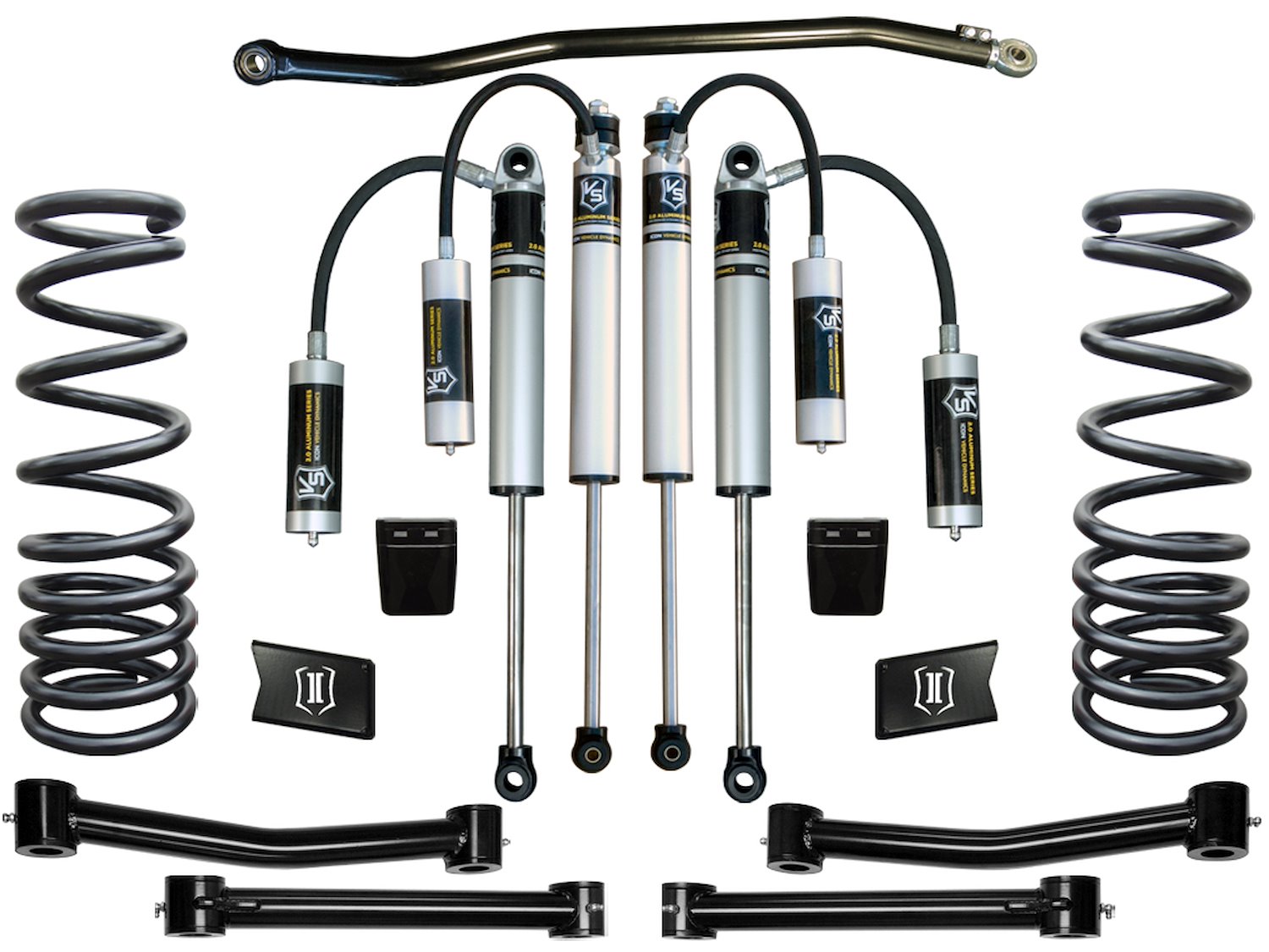 2003-2012 RAM 2500/3500 4WD 2.5 in. LIFT STAGE 3 SUSPENSION SYSTEM