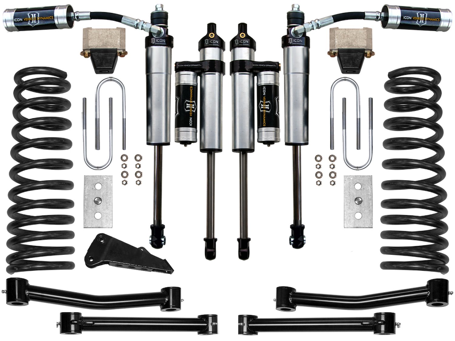 2003-2008 RAM 2500/3500 4WD 4.5 in. LIFT STAGE 3 SUSPENSION SYSTEM