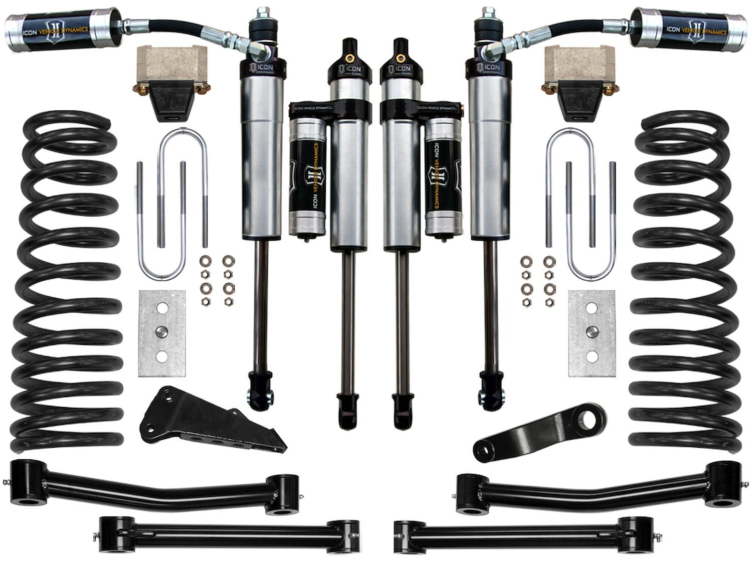 2009-2012 RAM 2500/3500 4.5 in. LIFT STAGE 3 SUSPENSION SYSTEM