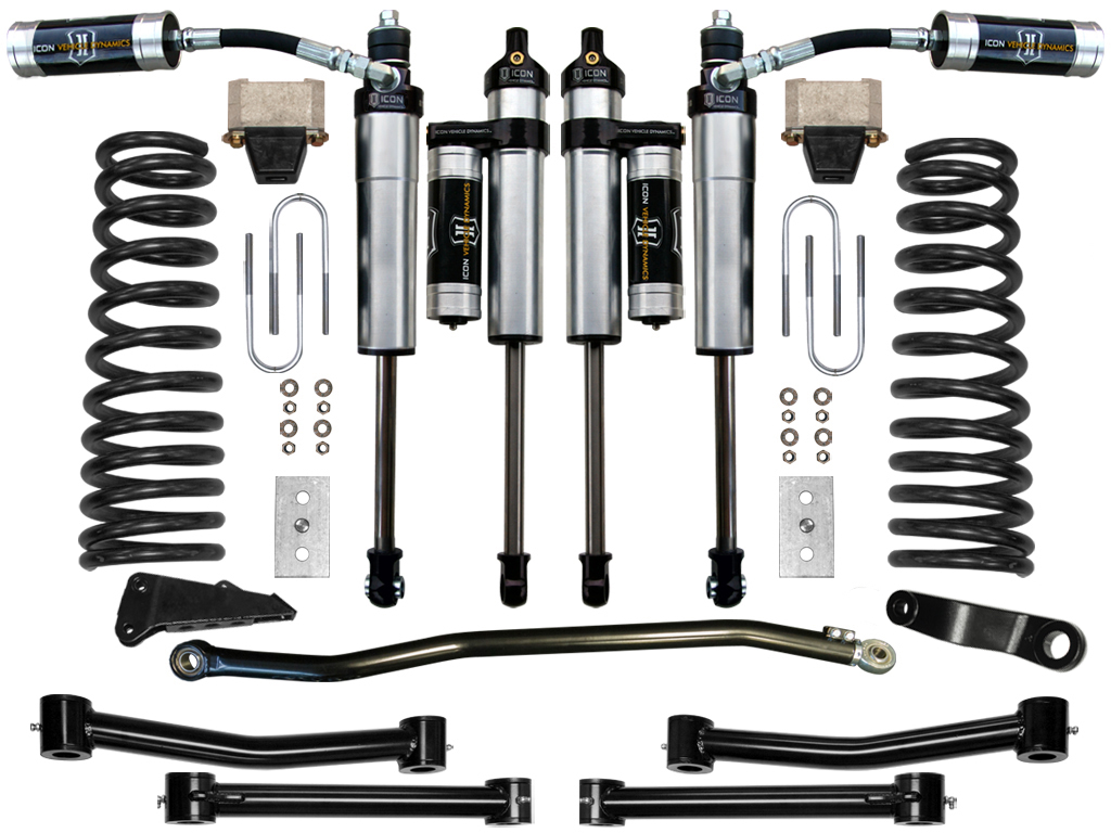 2009-2012 RAM 2500/3500 4.5 in. LIFT STAGE 4 SUSPENSION SYSTEM