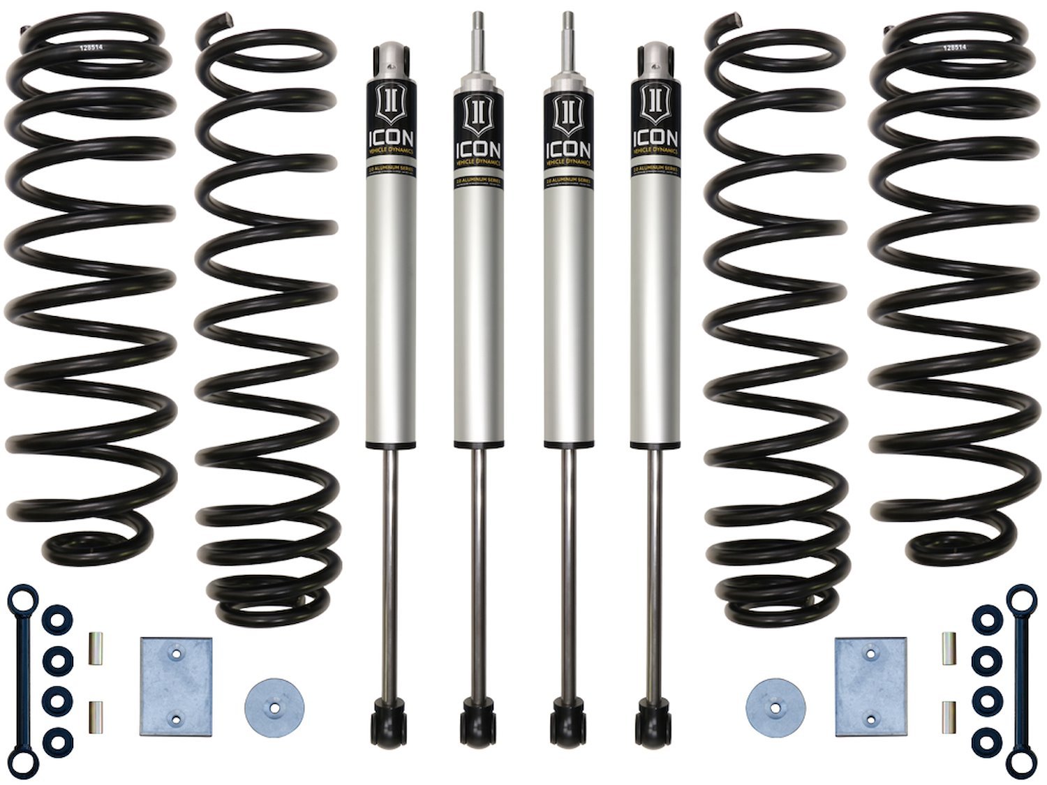 K22001 Front and Rear Suspension Lift Kit, Lift Amount: 3 in. Front/3 in. Rear