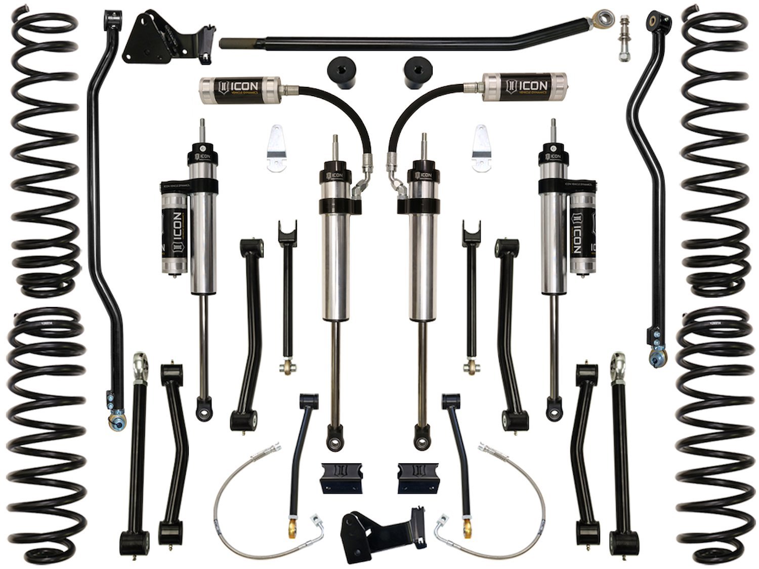 K24003 Front and Rear Suspension Lift Kit, Lift