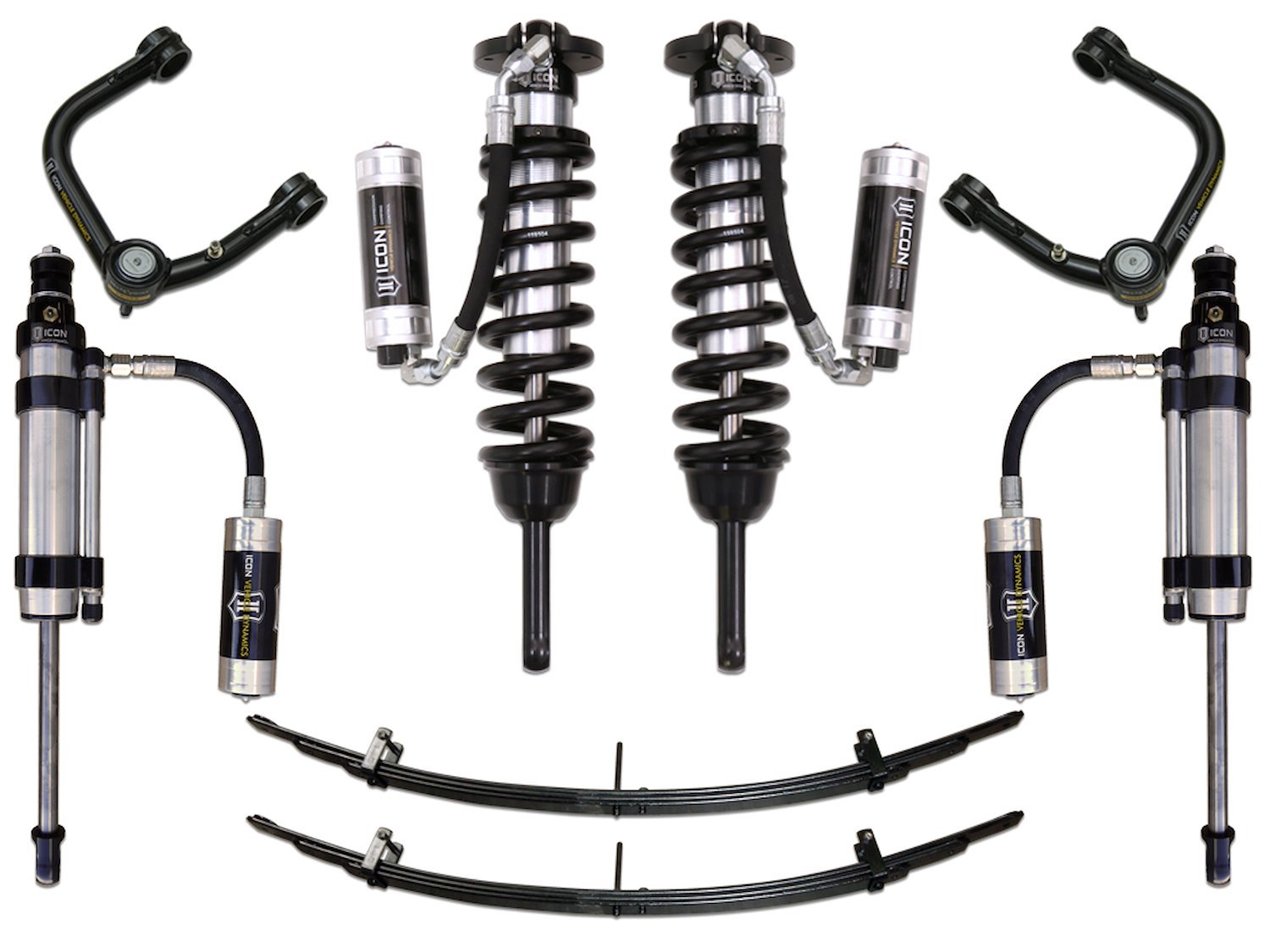2005-2015 TACOMA 0-3.5 in. LIFT/16-UP 0-2.75 in. LIFT STAGE 7 SUSPENSION SYSTEM WITH TUBULAR UPPER CONTROL ARMS