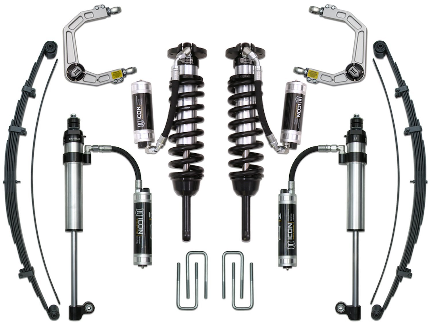 2005-2015 TACOMA 0-3.5 in./2016-UP 0-2.75 in. STAGE 9 SUSPENSION SYSTEM WITH BILLET UCA