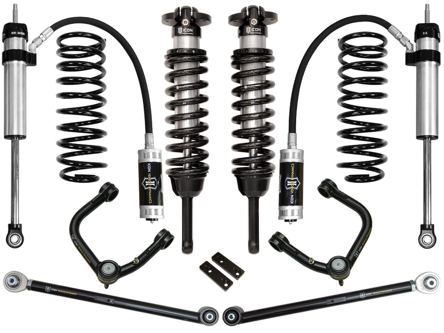 2010-UP 4RUNNER/2010-2014 FJ CRUISER 0-3.5 in. LIFT STAGE 4 SUSPENSION SYSTEM WITH TUBULAR UCA