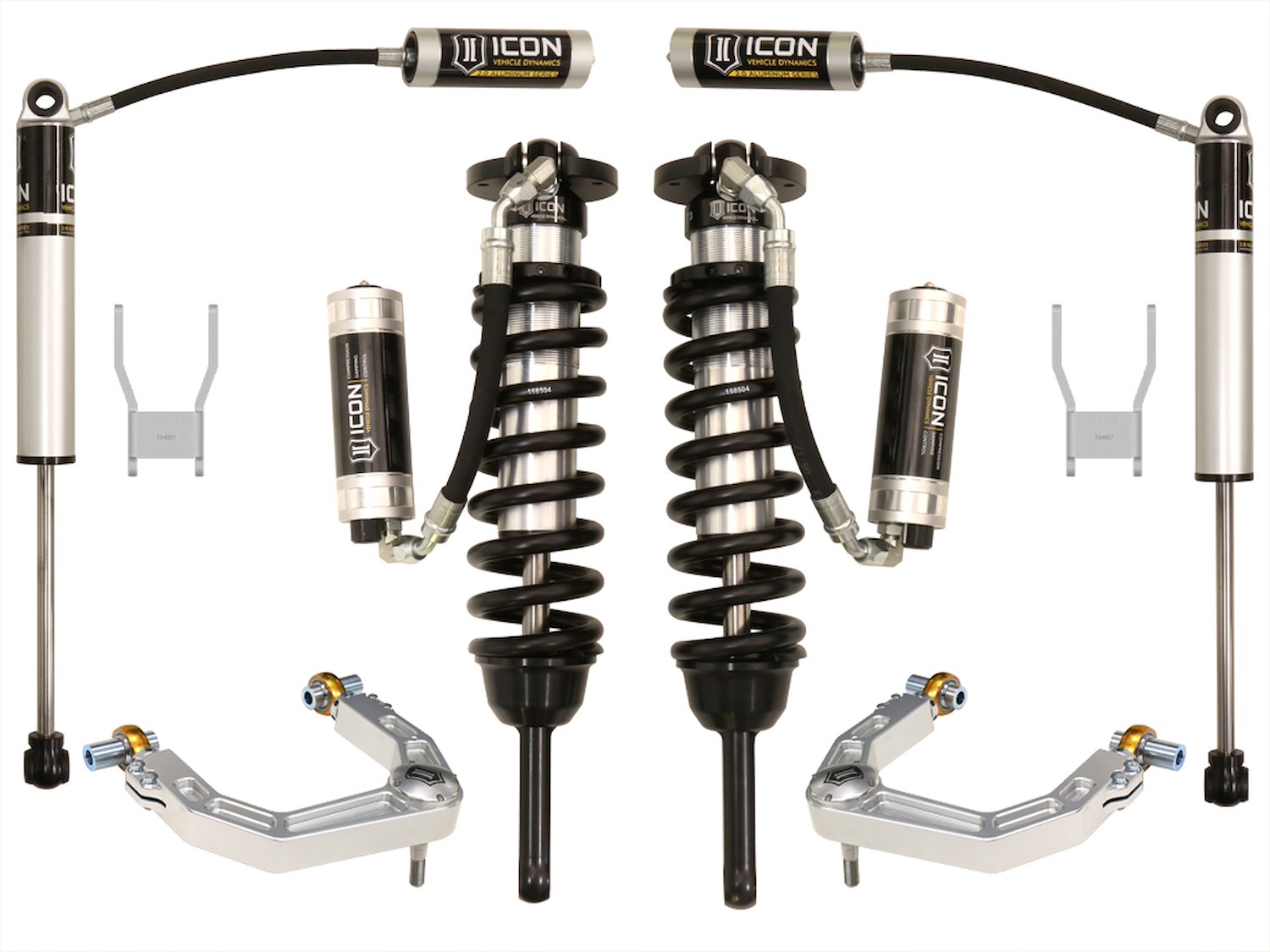 2012-2015 TOYOTA HILUX 0-3 in. LIFT STAGE 5 SUSPENSION SYSTEM WITH BILLET UCA