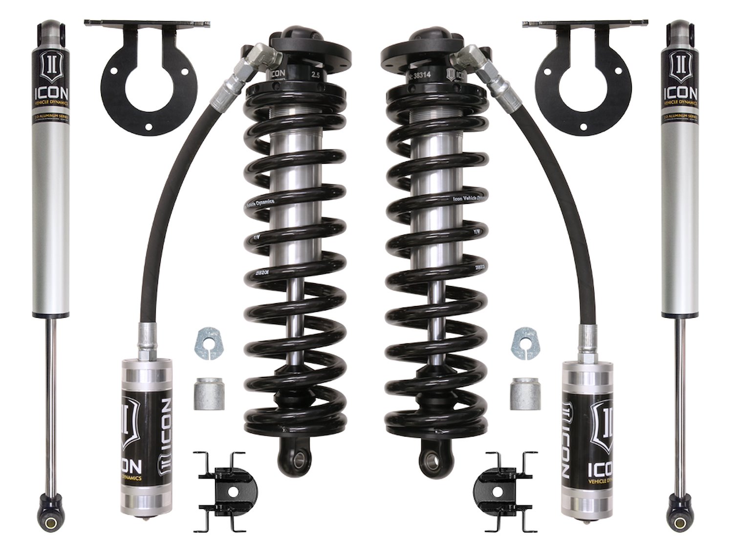 2005-2016 FORD F-250/F-350 2.5-3 in. LIFT STAGE 1 COILOVER CONVERSION SYSTEM