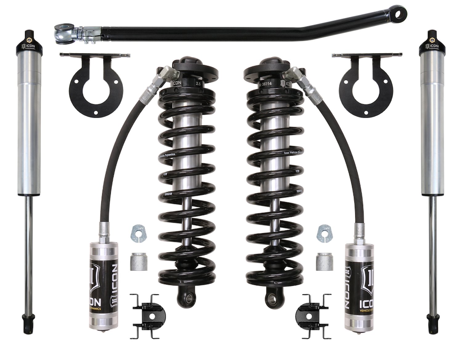 2005-2013 FORD F-250/F-350 2.5-3 in. LIFT STAGE 2 COILOVER CONVERSION SYSTEM