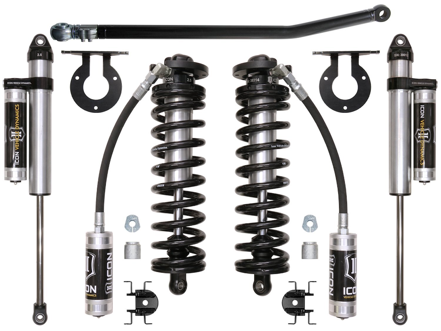 2005-2016 FORD F-250/F-350 2.5-3 in. LIFT STAGE 3 COILOVER CONVERSION SYSTEM