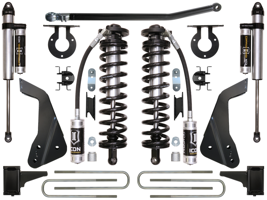 2008-2010 FORD F-250/F-350 4-5.5 in. LIFT STAGE 3 COILOVER CONVERSION SYSTEM