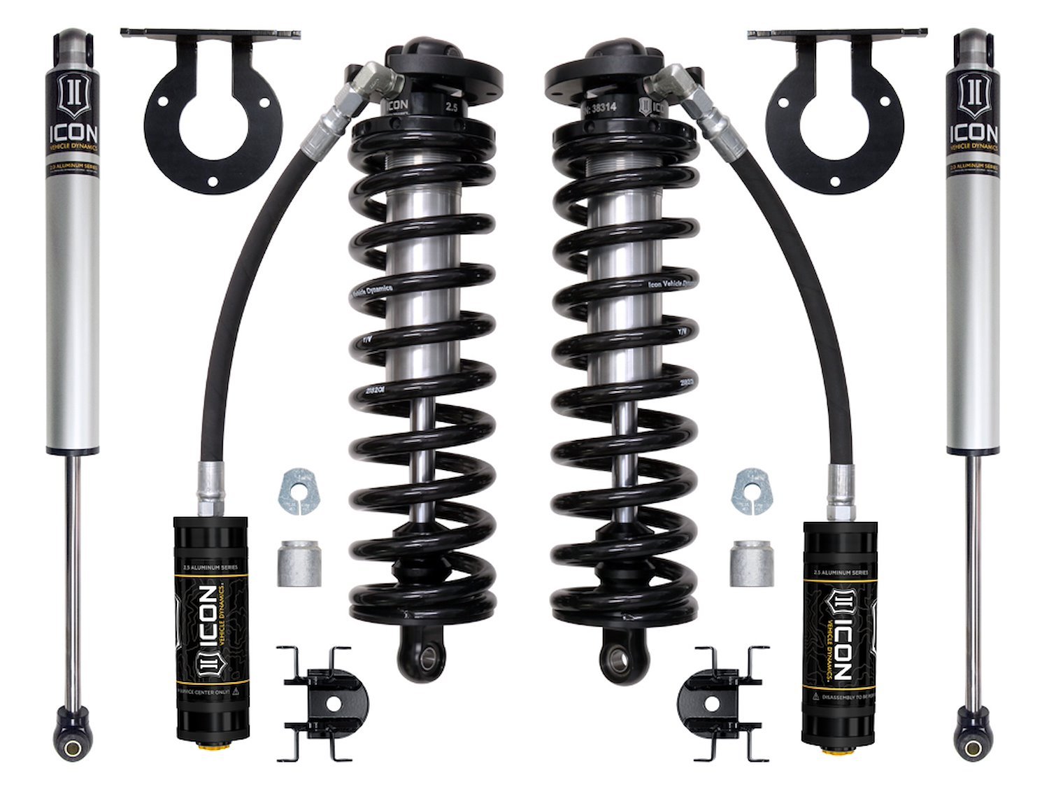 2017-UP FORD F-250/F-350 2.5-3 in. LIFT STAGE 1 COILOVER CONVERSION SYSTEM