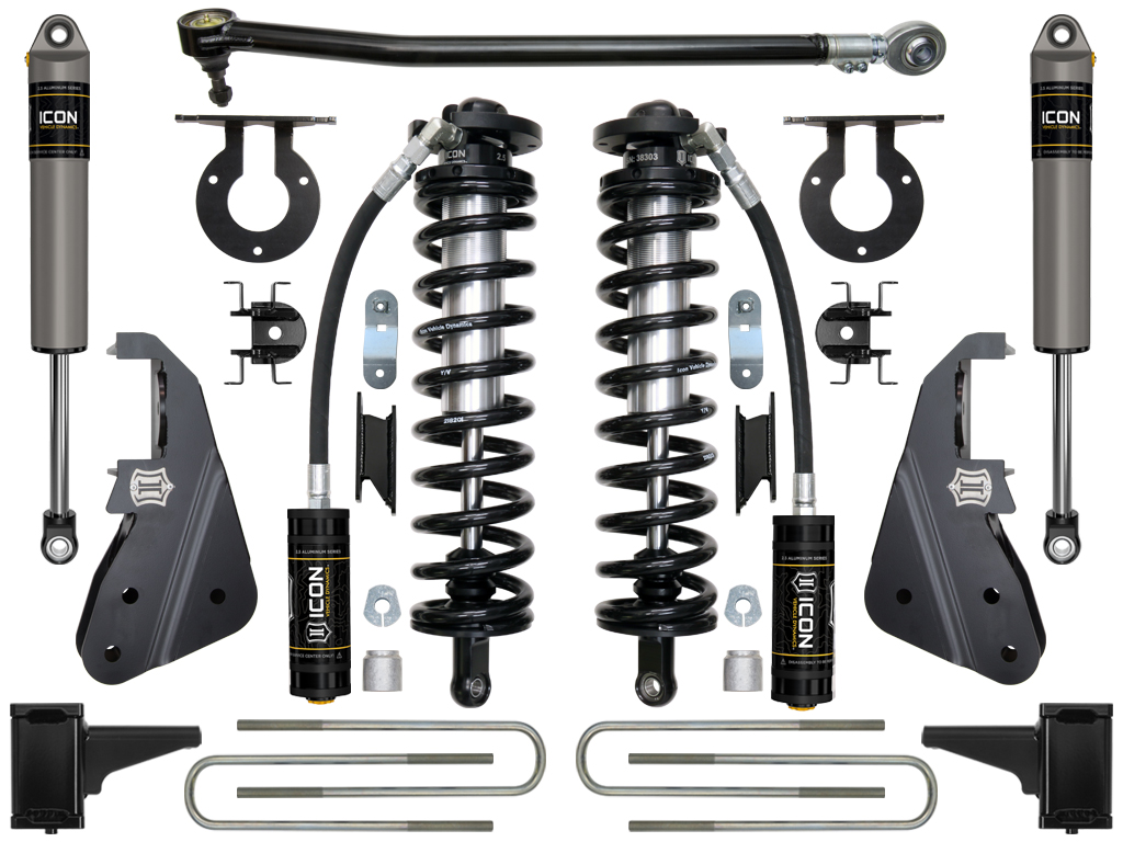 2017-UP FORD F-250/F-350 4-5.5 in. LIFT STAGE 2 COILOVER CONVERSION SYSTEM