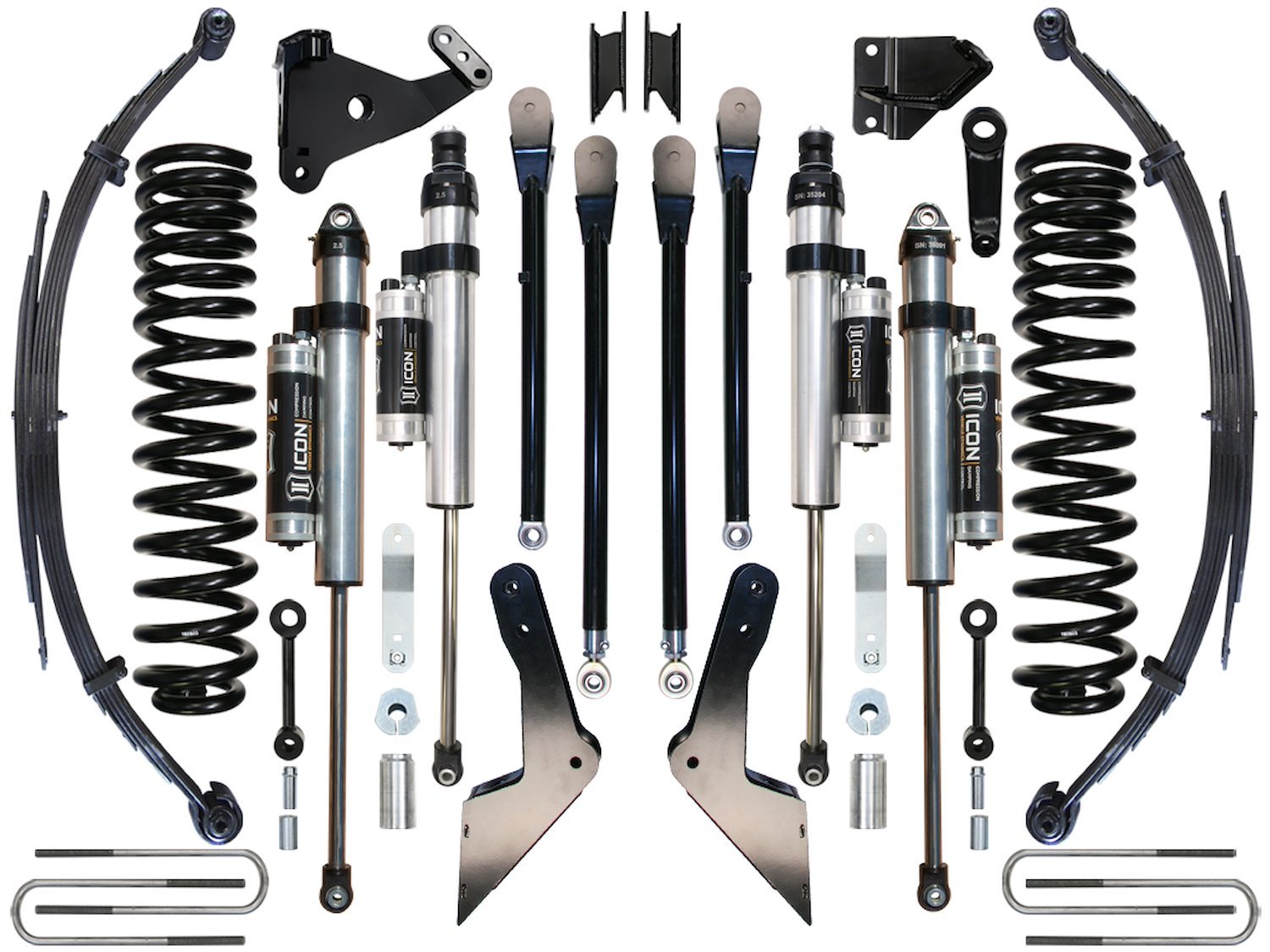2008-2010 FORD F250/F350 7 in. LIFT STAGE 5 SUSPENSION SYSTEM