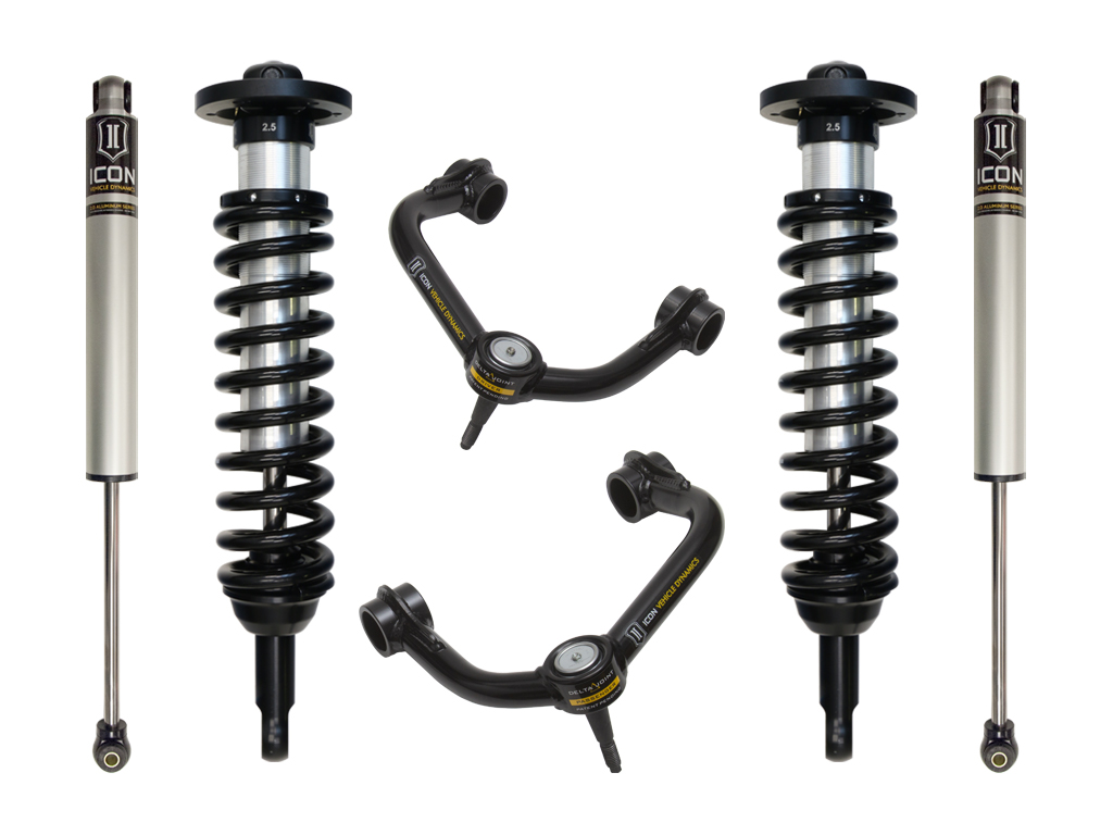 2009-2013 FORD F150 2WD 0-2.63 in. LIFT STAGE 2 SUSPENSION SYSTEM WITH TUBULAR UCA