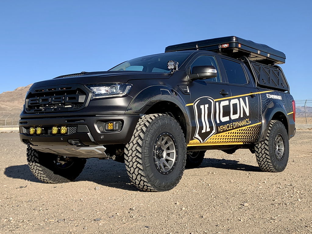 2019-UP FORD RANGER 0-3.5 in. LIFT STAGE 7 SUSPENSION SYSTEM WITH TUBULAR UCA