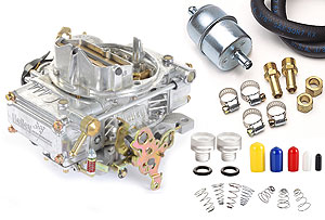 600cfm Aluminum Body Carburetor Kit Includes: Electric Choke Carb