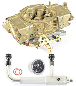 1000 cfm 4150 HP Carburetor Kit Includes 1000 CFM Carb - Spun-in annular boosters