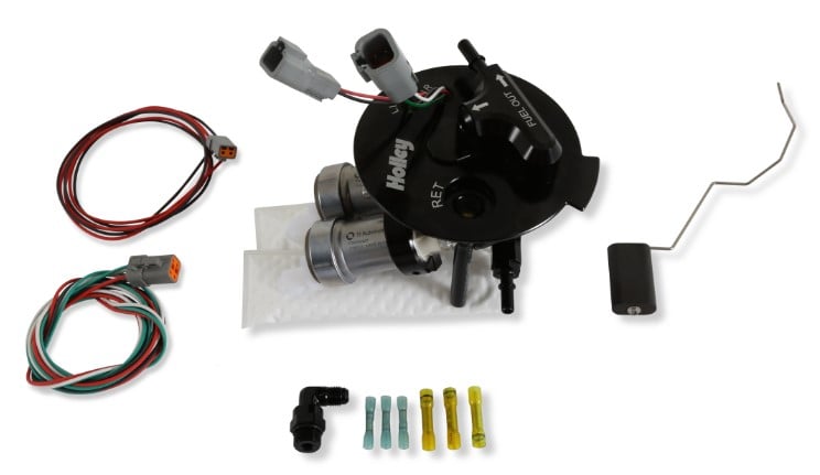 Dual 450 LPH Fuel Pump Module System for 2010-2015 Chevy Camaro