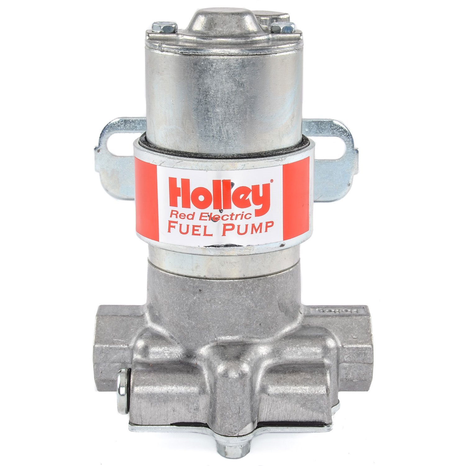 Holley 12-801-1 Universal Red Electric Fuel Pump Aluminum External